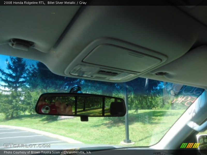 Billet Silver Metallic / Gray 2008 Honda Ridgeline RTL