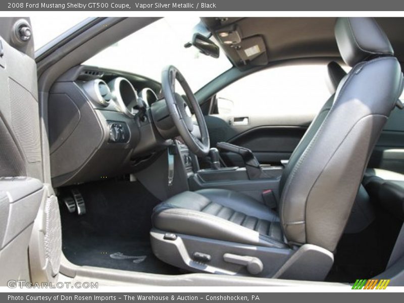 Front Seat of 2008 Mustang Shelby GT500 Coupe