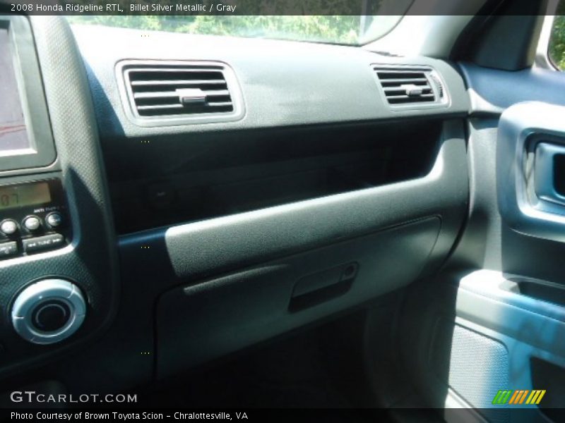 Billet Silver Metallic / Gray 2008 Honda Ridgeline RTL