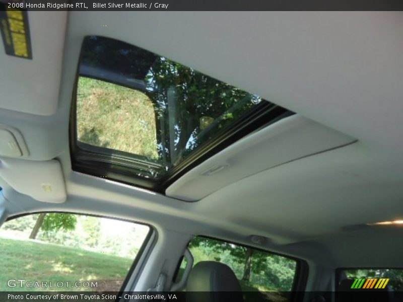 Billet Silver Metallic / Gray 2008 Honda Ridgeline RTL