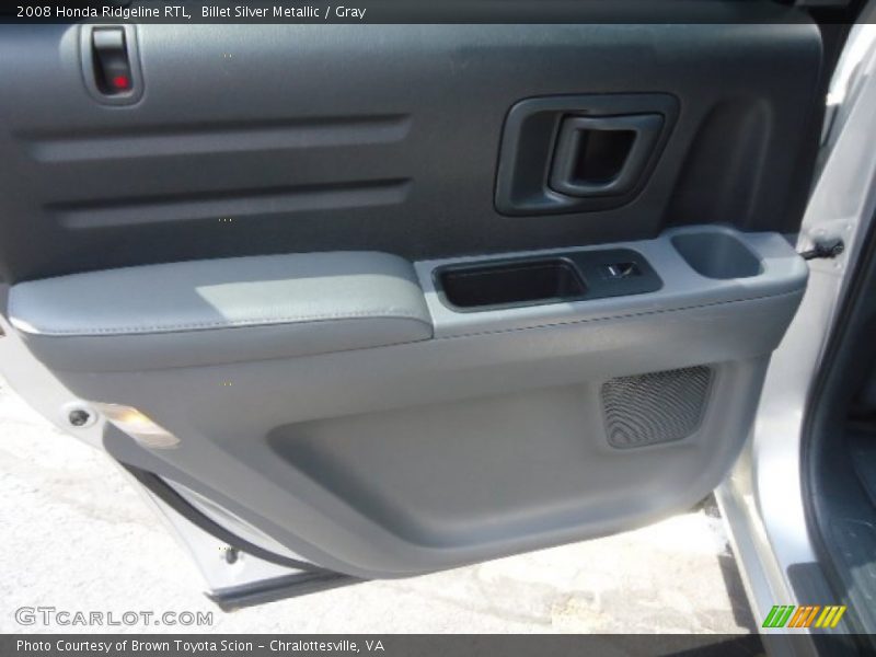 Billet Silver Metallic / Gray 2008 Honda Ridgeline RTL