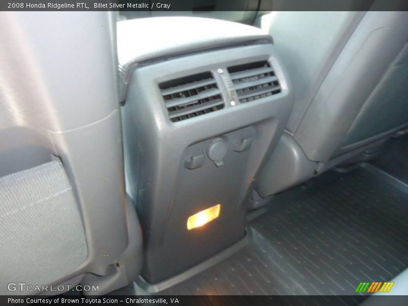 Billet Silver Metallic / Gray 2008 Honda Ridgeline RTL