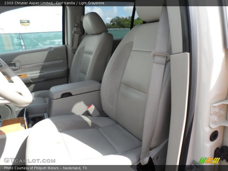 Cool Vanilla / Light Graystone 2009 Chrysler Aspen Limited