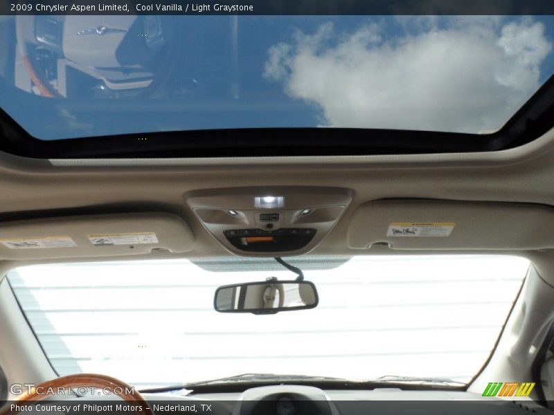 Cool Vanilla / Light Graystone 2009 Chrysler Aspen Limited
