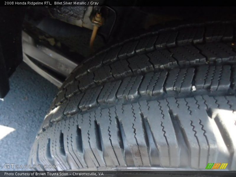 Billet Silver Metallic / Gray 2008 Honda Ridgeline RTL