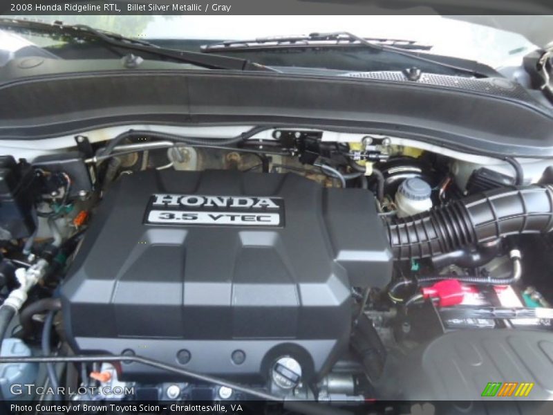 Billet Silver Metallic / Gray 2008 Honda Ridgeline RTL