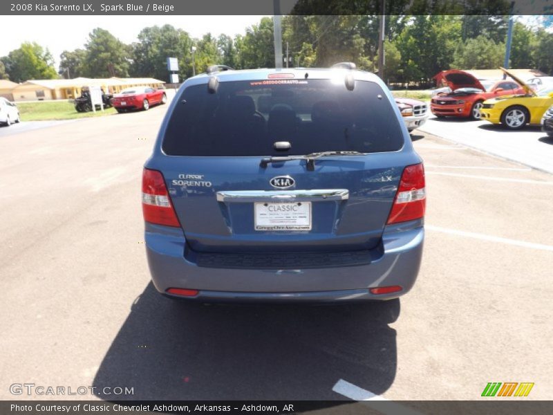 Spark Blue / Beige 2008 Kia Sorento LX