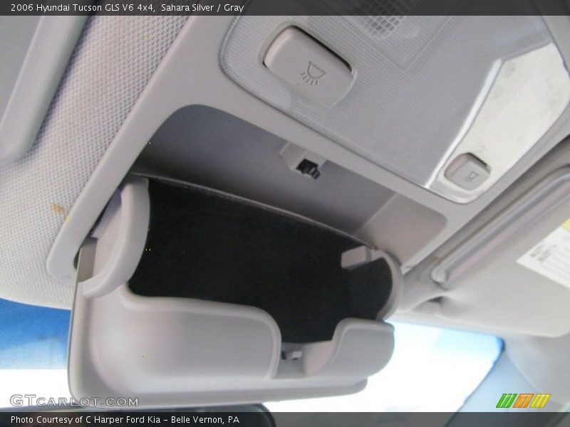 Sahara Silver / Gray 2006 Hyundai Tucson GLS V6 4x4