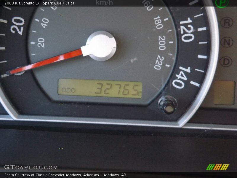 Spark Blue / Beige 2008 Kia Sorento LX