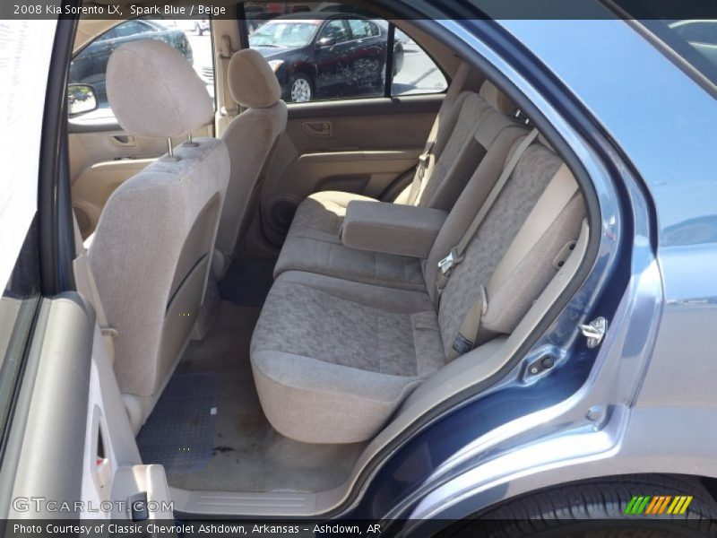 Spark Blue / Beige 2008 Kia Sorento LX