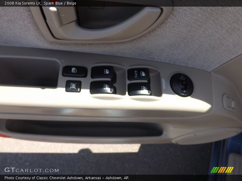 Spark Blue / Beige 2008 Kia Sorento LX