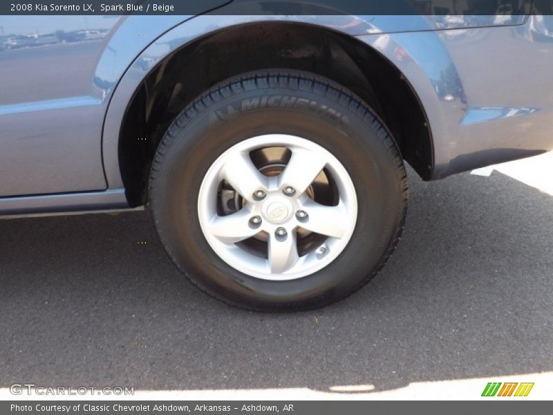 Spark Blue / Beige 2008 Kia Sorento LX