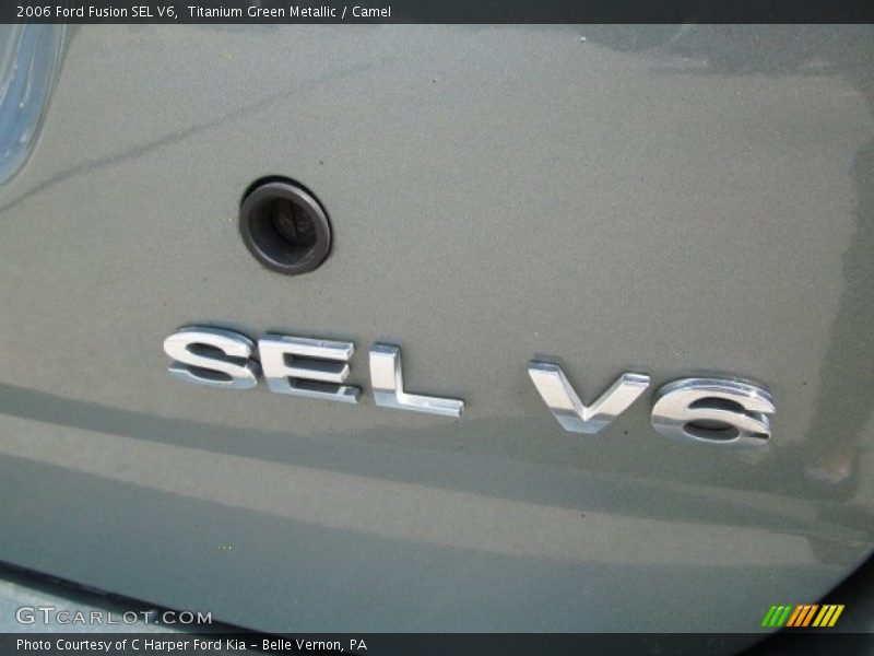 Titanium Green Metallic / Camel 2006 Ford Fusion SEL V6