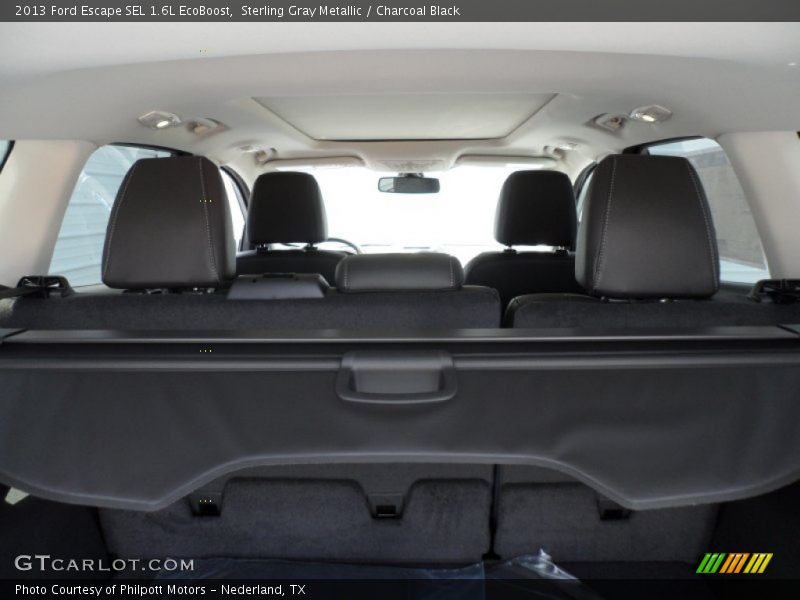 Sterling Gray Metallic / Charcoal Black 2013 Ford Escape SEL 1.6L EcoBoost