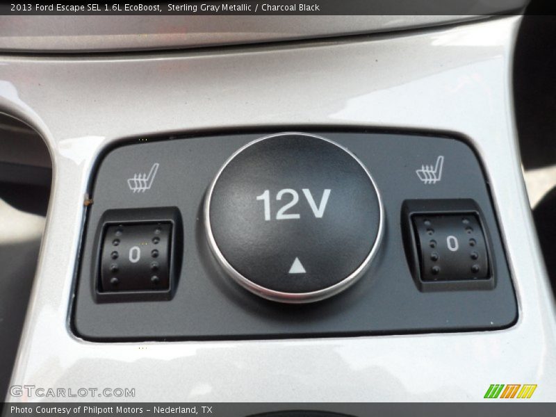 Controls of 2013 Escape SEL 1.6L EcoBoost