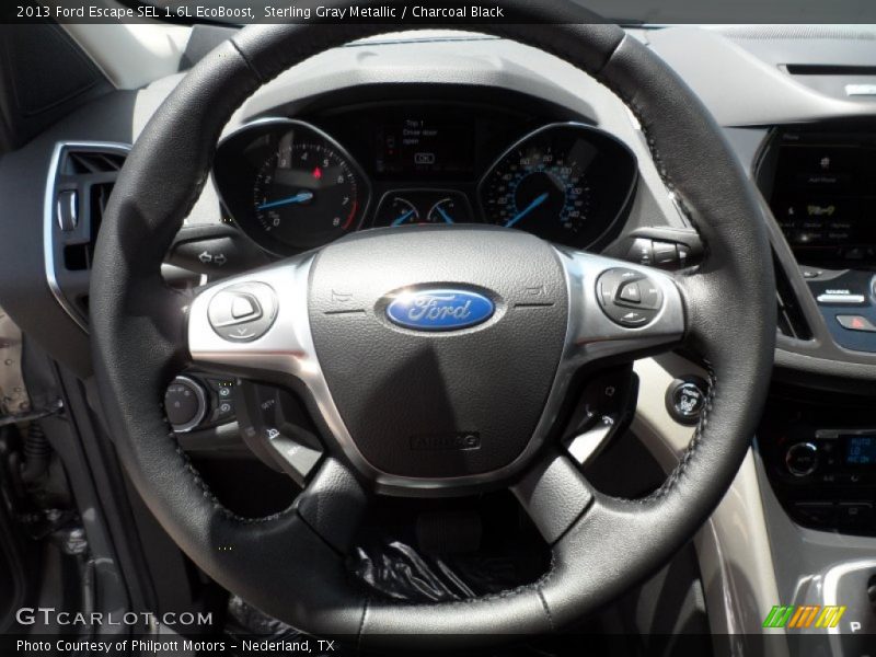  2013 Escape SEL 1.6L EcoBoost Steering Wheel