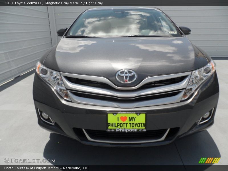 Magnetic Gray Metallic / Light Gray 2013 Toyota Venza LE