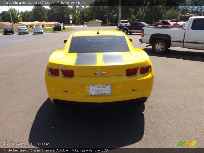 Rally Yellow / Black 2011 Chevrolet Camaro LT Coupe