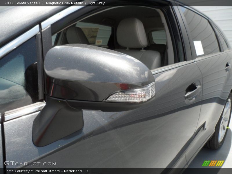 Magnetic Gray Metallic / Light Gray 2013 Toyota Venza LE