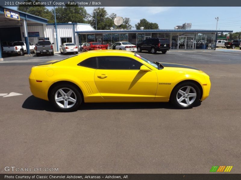 Rally Yellow / Black 2011 Chevrolet Camaro LT Coupe