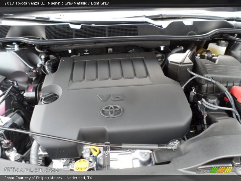  2013 Venza LE Engine - 3.5 Liter DOHC 24-Valve Dual VVT-i V6