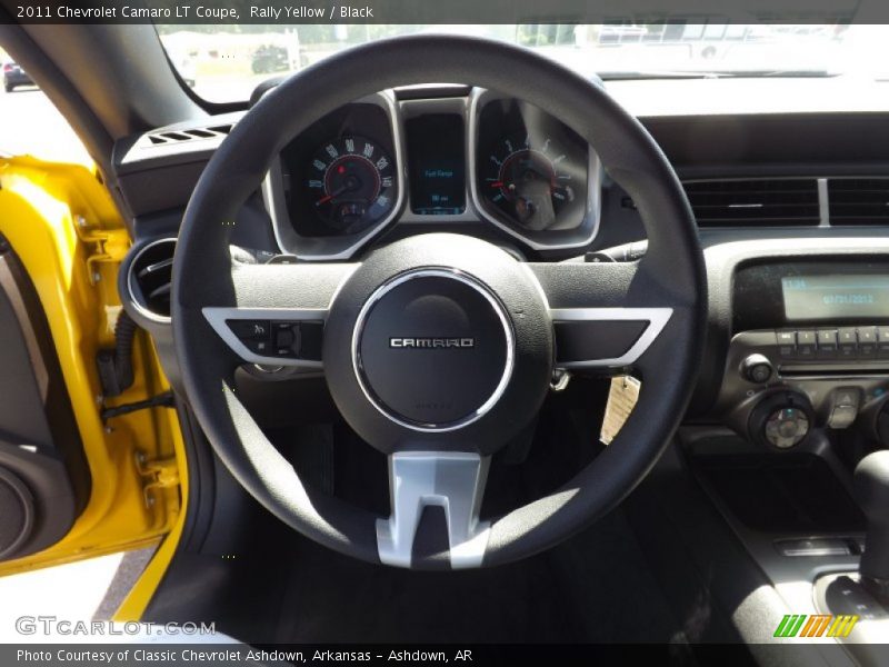 Rally Yellow / Black 2011 Chevrolet Camaro LT Coupe