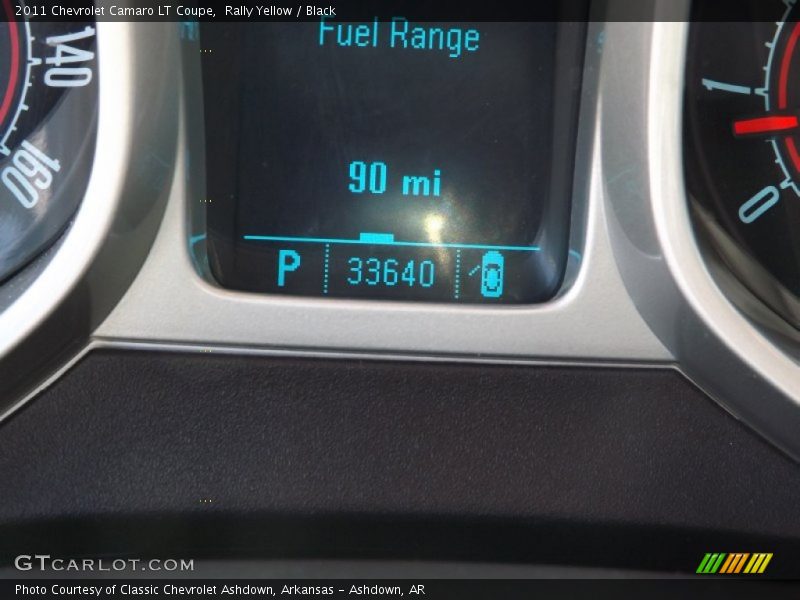 Rally Yellow / Black 2011 Chevrolet Camaro LT Coupe
