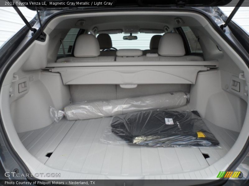  2013 Venza LE Trunk