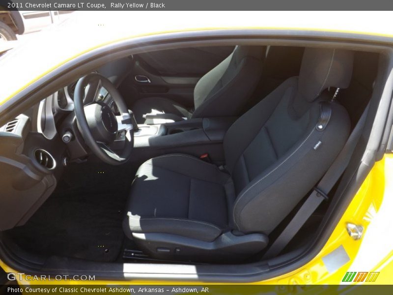 Rally Yellow / Black 2011 Chevrolet Camaro LT Coupe