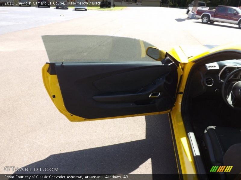 Rally Yellow / Black 2011 Chevrolet Camaro LT Coupe