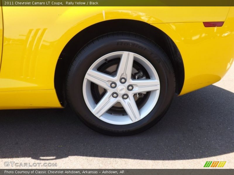 Rally Yellow / Black 2011 Chevrolet Camaro LT Coupe