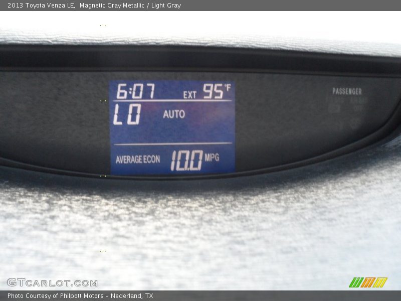 Magnetic Gray Metallic / Light Gray 2013 Toyota Venza LE
