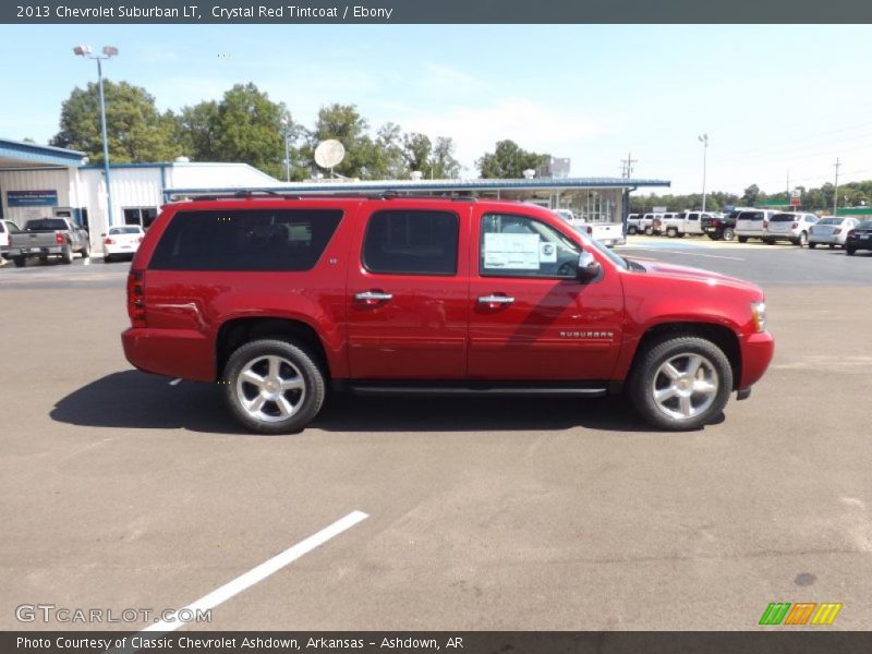  2013 Suburban LT Crystal Red Tintcoat