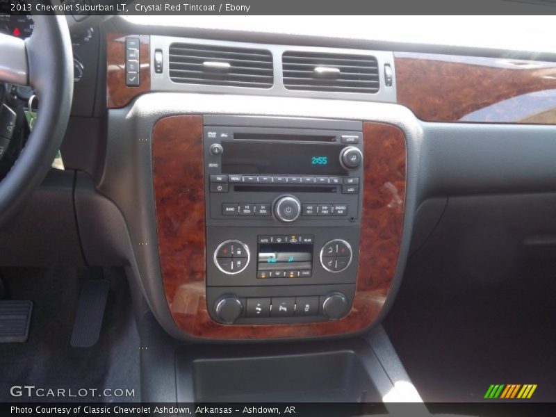 Crystal Red Tintcoat / Ebony 2013 Chevrolet Suburban LT