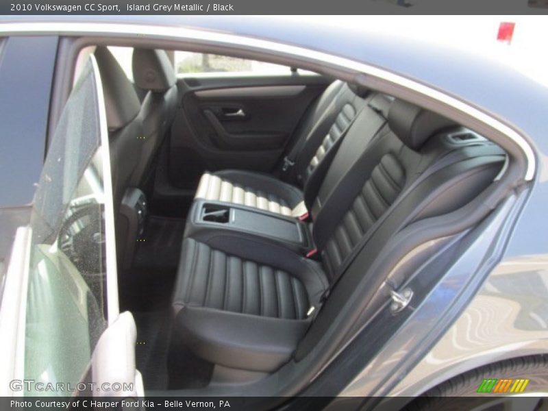 Island Grey Metallic / Black 2010 Volkswagen CC Sport