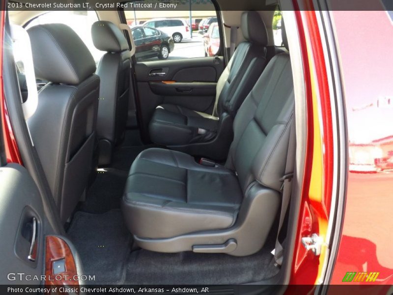 Crystal Red Tintcoat / Ebony 2013 Chevrolet Suburban LT