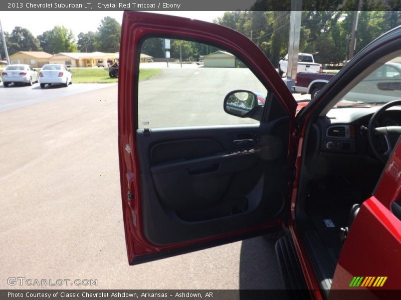 Crystal Red Tintcoat / Ebony 2013 Chevrolet Suburban LT