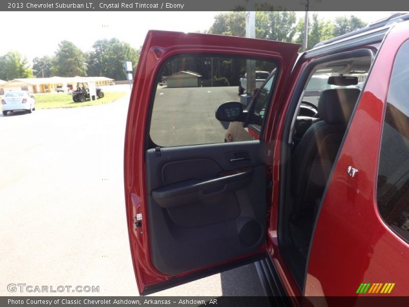 Crystal Red Tintcoat / Ebony 2013 Chevrolet Suburban LT