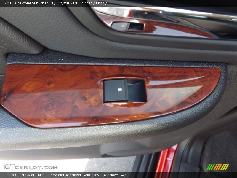 Crystal Red Tintcoat / Ebony 2013 Chevrolet Suburban LT