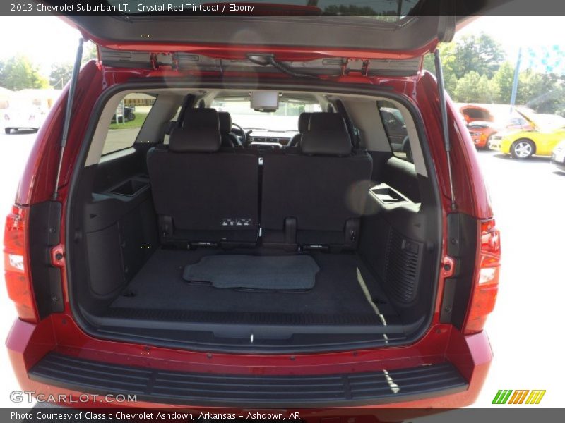 Crystal Red Tintcoat / Ebony 2013 Chevrolet Suburban LT