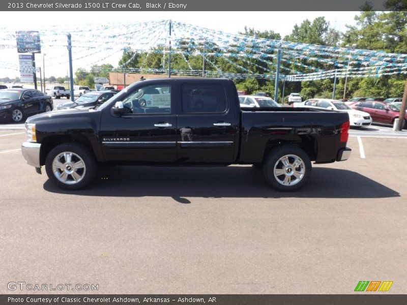 Black / Ebony 2013 Chevrolet Silverado 1500 LT Crew Cab