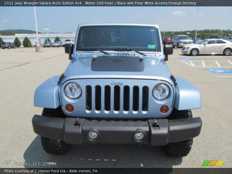  2012 Wrangler Sahara Arctic Edition 4x4 Winter Chill Pearl
