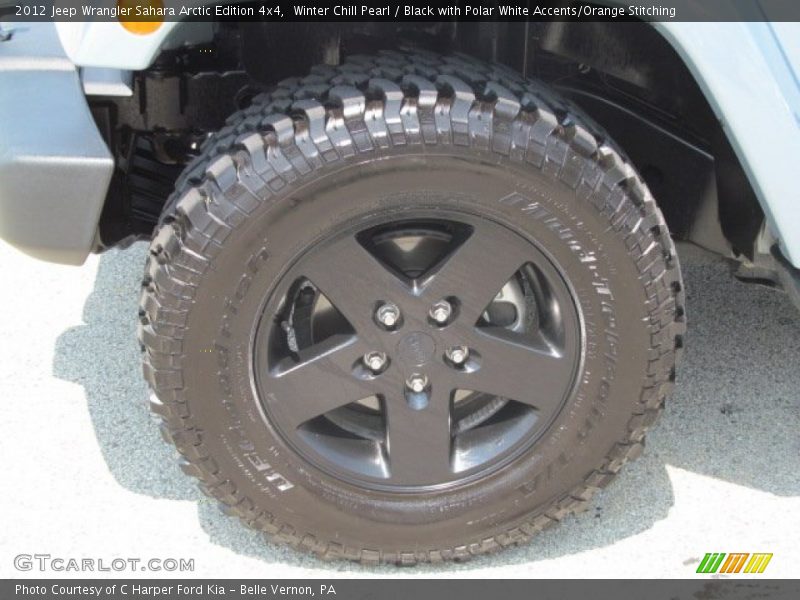  2012 Wrangler Sahara Arctic Edition 4x4 Wheel