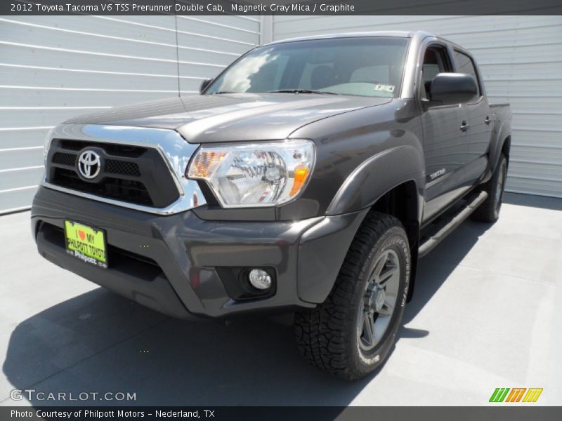 Magnetic Gray Mica / Graphite 2012 Toyota Tacoma V6 TSS Prerunner Double Cab