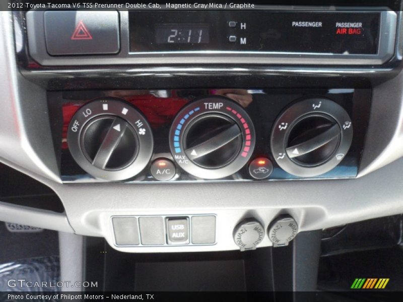 Magnetic Gray Mica / Graphite 2012 Toyota Tacoma V6 TSS Prerunner Double Cab