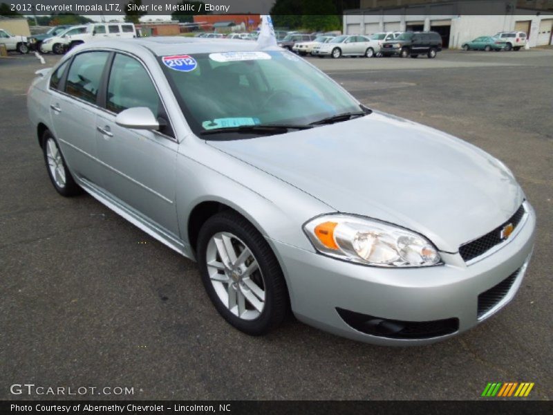Silver Ice Metallic / Ebony 2012 Chevrolet Impala LTZ