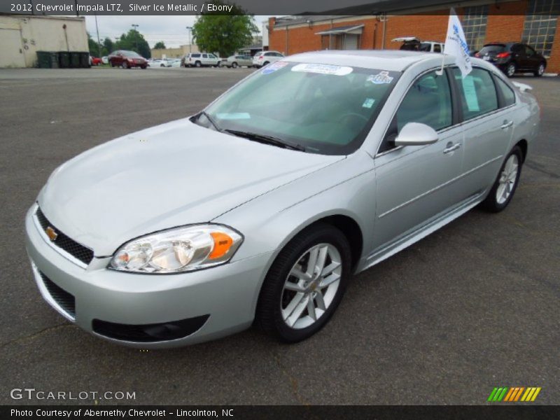 Silver Ice Metallic / Ebony 2012 Chevrolet Impala LTZ
