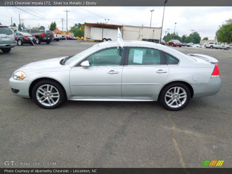 Silver Ice Metallic / Ebony 2012 Chevrolet Impala LTZ