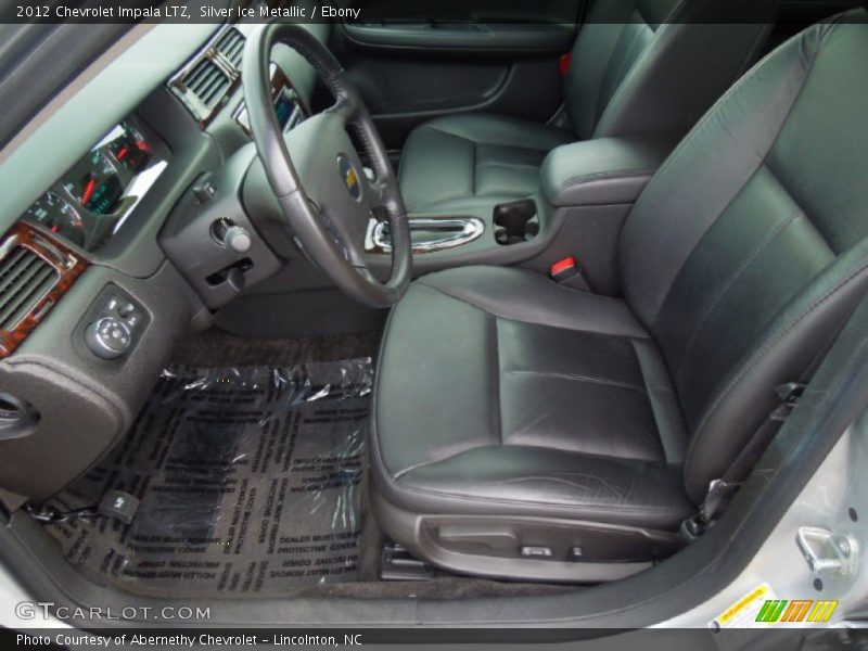 Silver Ice Metallic / Ebony 2012 Chevrolet Impala LTZ