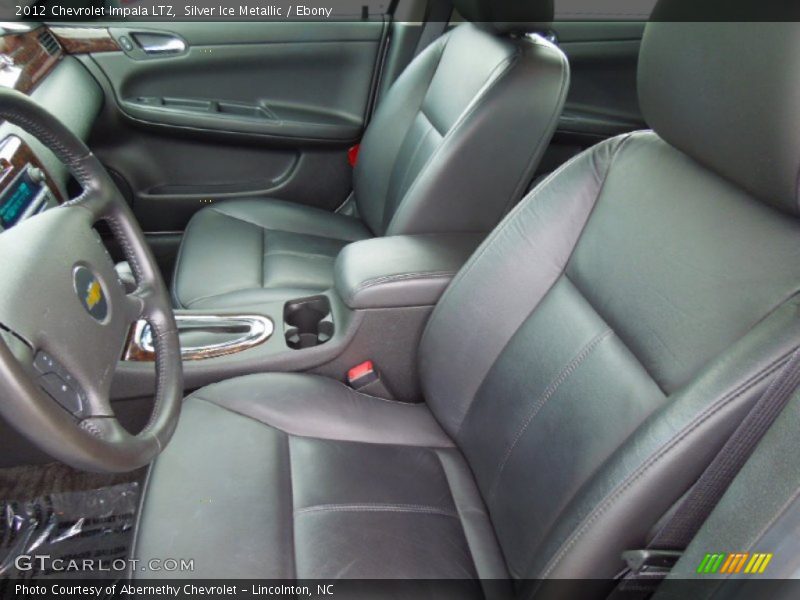 Silver Ice Metallic / Ebony 2012 Chevrolet Impala LTZ